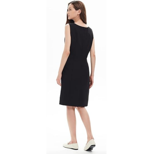 Kasper Black Sleeveless Dress Size 16W - Women's Work Dress - Image 2