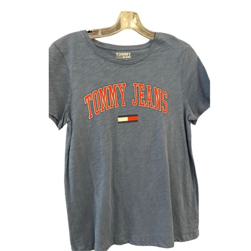 Tommy Jeans Blue Tee Shirt Medium - Women's Graphic T-Shirt