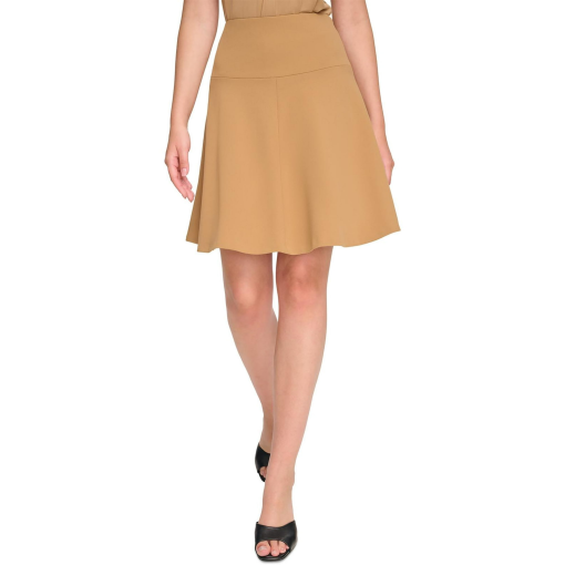 Calvin Klein Petite Tan Skirt Size 2P - Women's Mini Skirt - Workwear