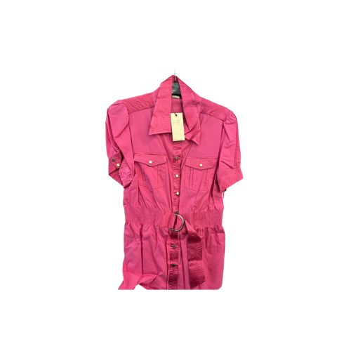 VERTIGO Pink Shirt Dress - Size M - Women's Dresses