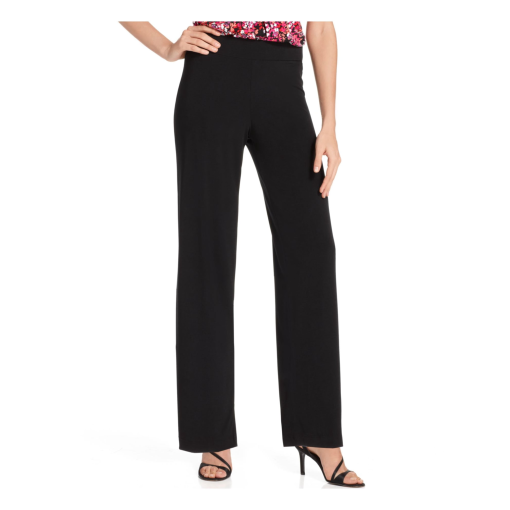 NY Collection Petite Black Palazzo Pants - Wide Leg - PM - Women's Pants