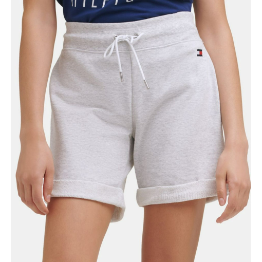 Tommy Hilfiger Women's Gray Sweat Shorts - XXL - Workout Shorts