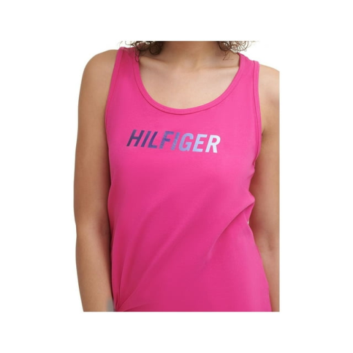 Tommy Hilfiger Pink Tank Top - Women's Medium Activewear Workout Top