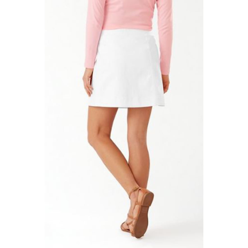 Tommy Hilfiger White Mini Skirt - Size (S/M/L) - Button Up Skirt - Image 2