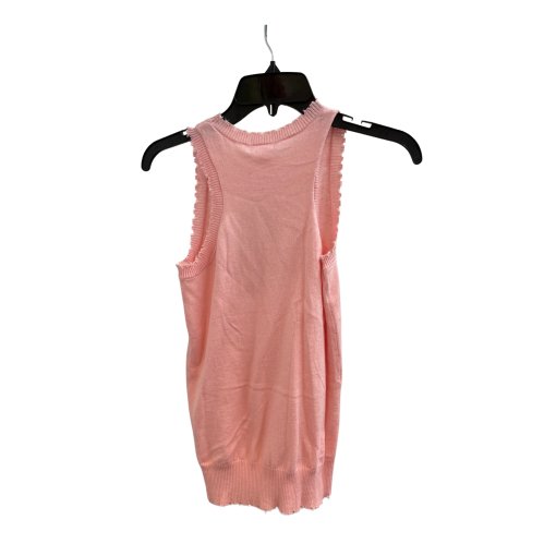 Minnie Rose Pink XS Knit Tank Top - Women's Sleeveless Shirt - Image 2