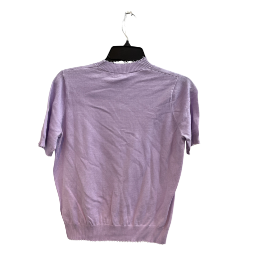 MINNIEROSE Lavender XS Knit Top - Women's Sweater - Image 2