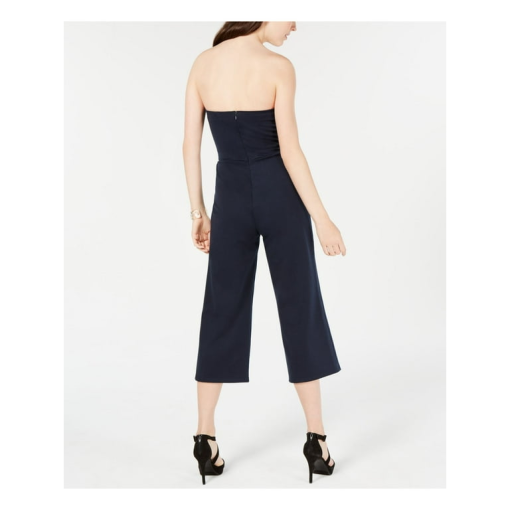 Material Girl Navy Strapless Jumpsuit - Size M - Women's Jumpsuits - Image 2