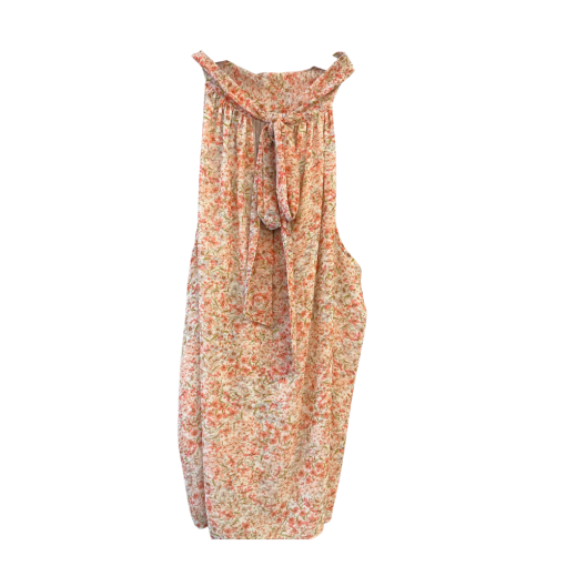 1.STATE Floral Maxi Dress - Peach - Plus Size 2X - Summer Dress