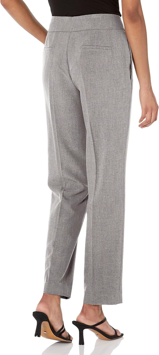 Le Suit Women's Gray Petite Pants Size 14P - Dress Pants - Image 2