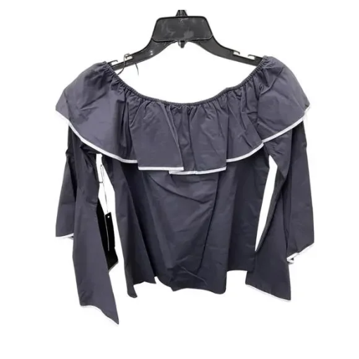 MAXSPORT Navy Off-Shoulder Blouse XL - Women's Tops - Image 2