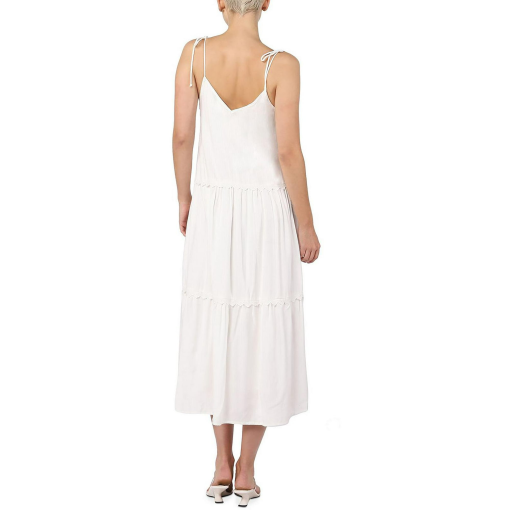 Black Tape White Maxi Dress - Small - Women's Summer Dress - Image 2