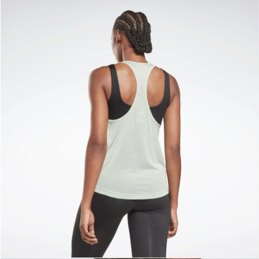 Reebok Women's Light Sage Training Tank Top - XL - Workout Clothes - Image 2