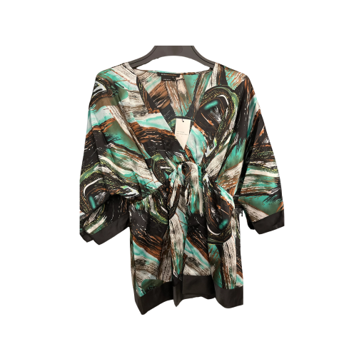 BCBGMAXAZRIA L Brushstroke Print Blouse - Women's Tops