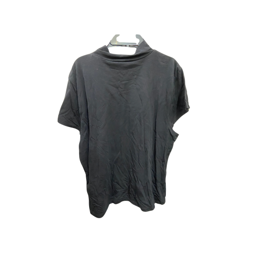 DKNY Black Mock Neck Tee XS - Women's Tops