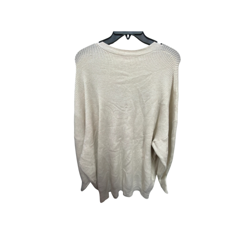 EVIS Beige Cardigan L/XL - Women's Knitwear Sweater - Image 2