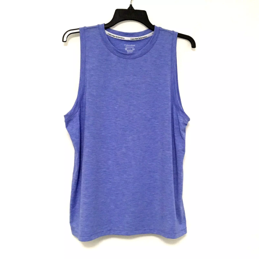 Calvin Klein Performance Blue Tank Top XL Workout Shirt