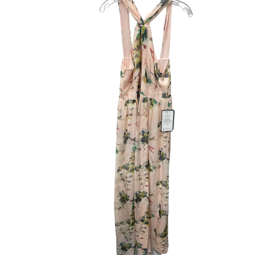 Adrianna Papell Floral Maxi Dress, Pink, Size 8, Party Dress - Image 2