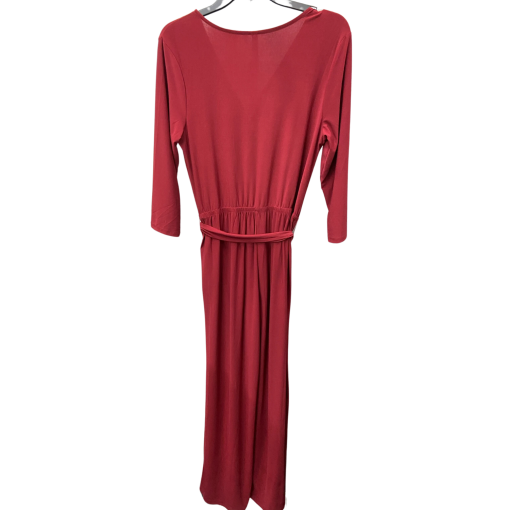 NY Collection Red Maxi Dress Petite - Women's Dresses - Image 2