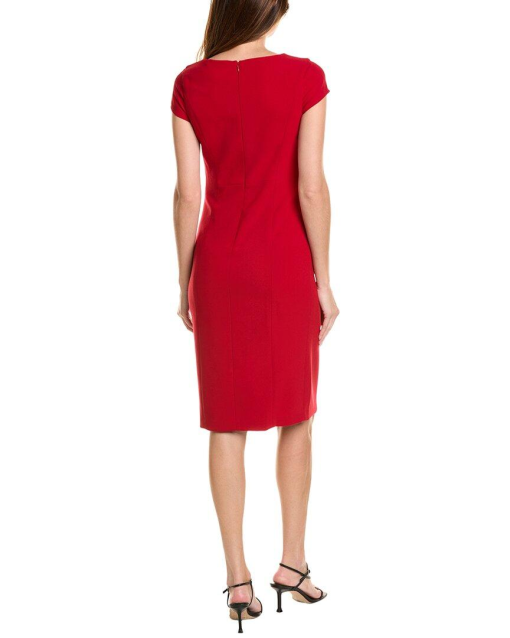 TAHARI ASL Ultra red with belt Size 6 - Image 2