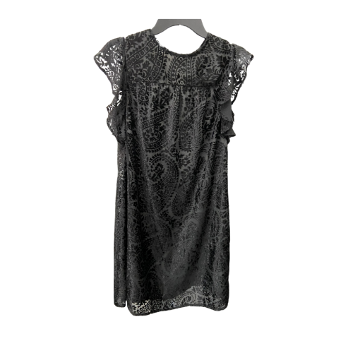 Jessica Howard Black Paisley Dress - Size S - Cocktail Dress