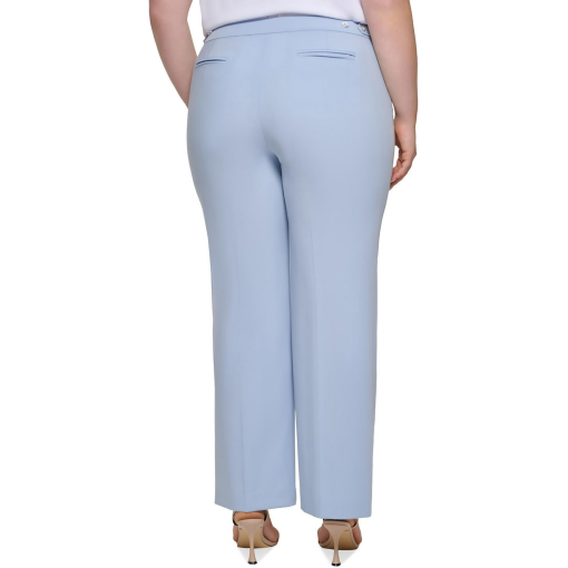 Calvin Klein Plus Size Light Blue Straight Leg Dress Pants 22W - Image 2