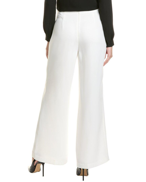 Tahari White Wide Leg Pants - Size 18 - Women's Dress Pants - Image 2