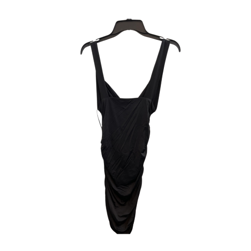 bebe Black Ruched Bodycon Dress - Size M - Party Dress - Image 2