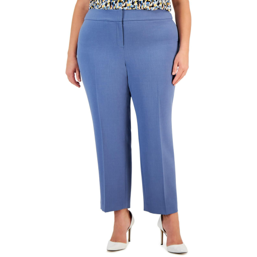 Kasper Plus Blue Ankle Pants 24W - Women's Dress Pants