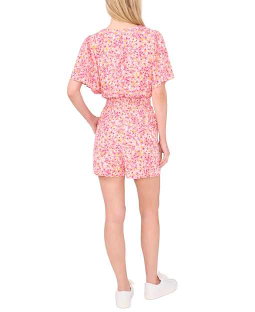 CeCe Floral Romper - Pink, Size S - Women's Jumpsuit - Image 2