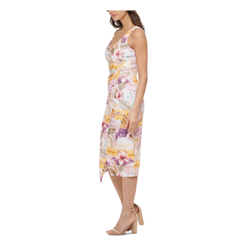 Guess Floral Midi Dress Size 4 - Women's Cocktail Dress - Image 2