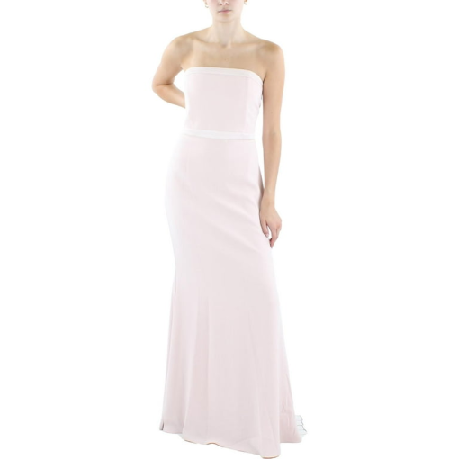 Donna Karan Blush Strapless Gown Size 12 | Evening Dress