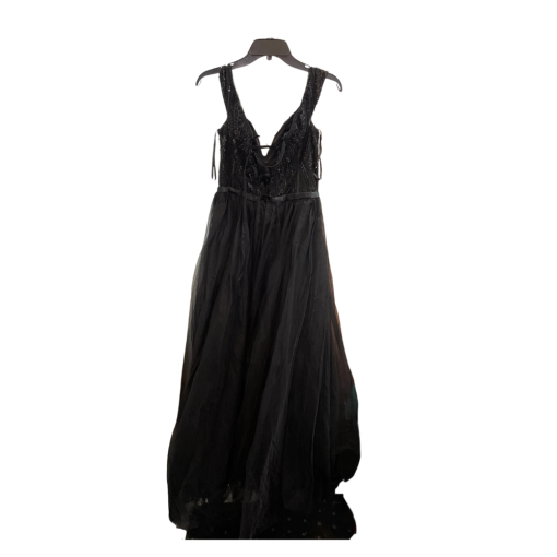 VIPGIRL Black Sequin Maxi Dress XL - Prom Dress - Image 2