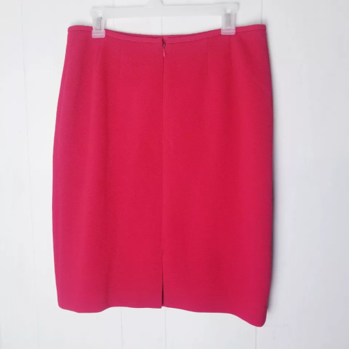 Tahari ASL Hot Pink Pencil Skirt Size 4 - Women's Skirts - Image 2