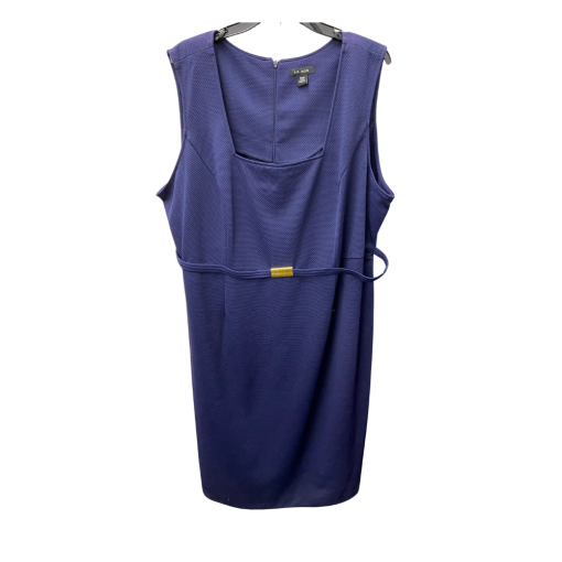 Le Bos Navy Plus Size Dress 22W - Women's Cocktail Dress