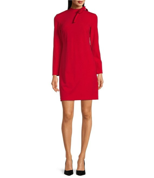 Calvin Klein Red Dress Size 4 - Women's Cocktail Dress