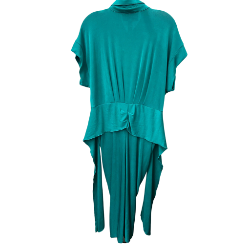 Nina Parker Teal Ruched Dress Plus Size 0X - Women's Dresses - Image 2