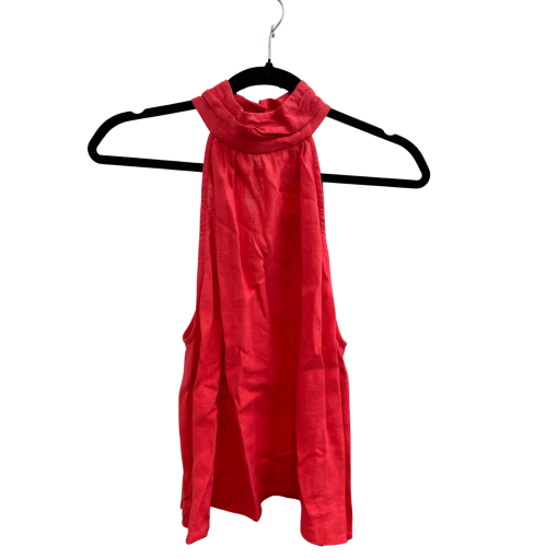 Bagatelle Red Sleeveless Top - Size M - Women's Blouse