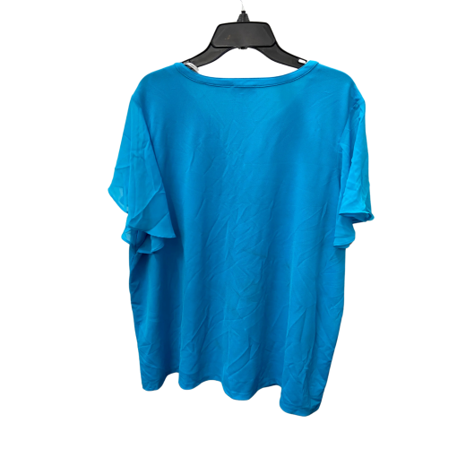 Calvin Klein Plus Size Blue Blouse - Women's Top - Casual Wear - Image 2