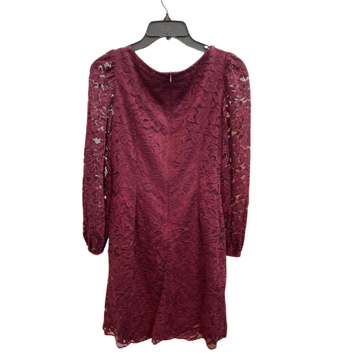 Jessica Howard Burgundy Lace Dress Size 6 - Cocktail Dress - Image 2