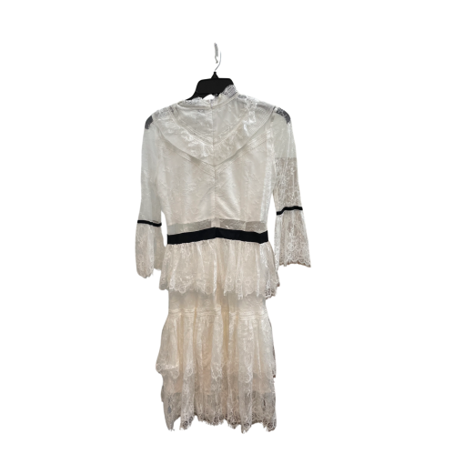 FEW MODA White Lace Dress Size M - Party Dress - Image 2