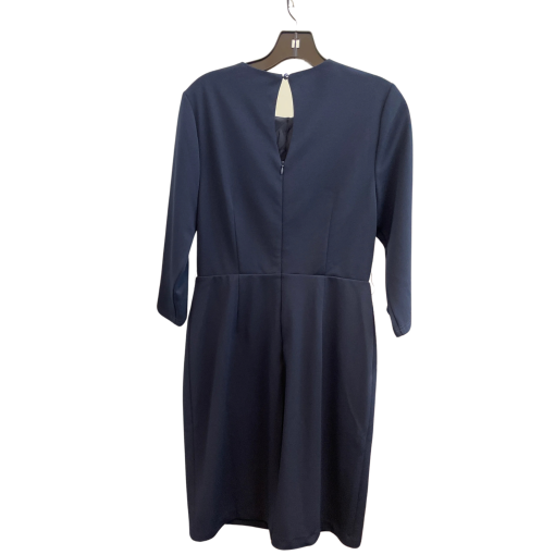 Tahari ASL Navy Petite Dress Size 6P - Work Dress - Image 2