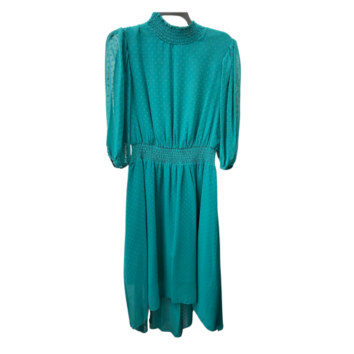 Nanette Lepore Teal Midi Dress Size 10 - Cocktail Dress