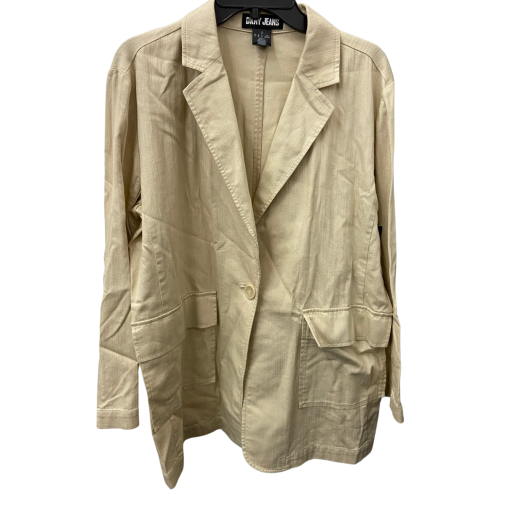 DKNY Jeans Beige Blazer Small - Women's Jackets