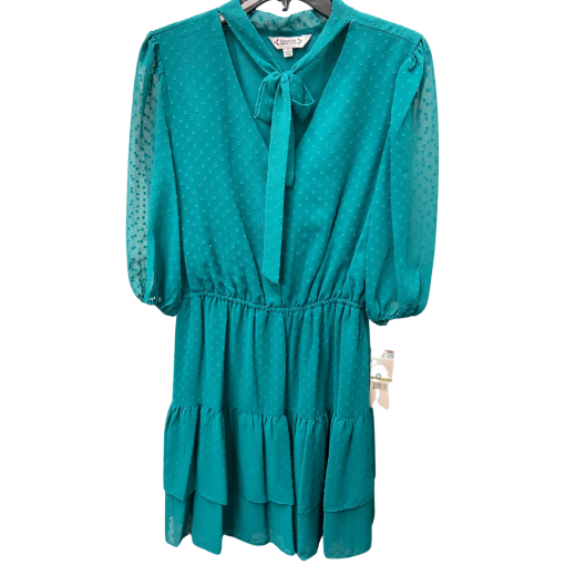 Nanette Lepore Teal Tiered Dress Size 14 - Women's Dresses