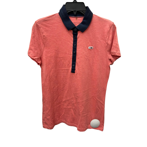 Tommy Hilfiger Coral Polo Shirt - Size M - Golf Apparel