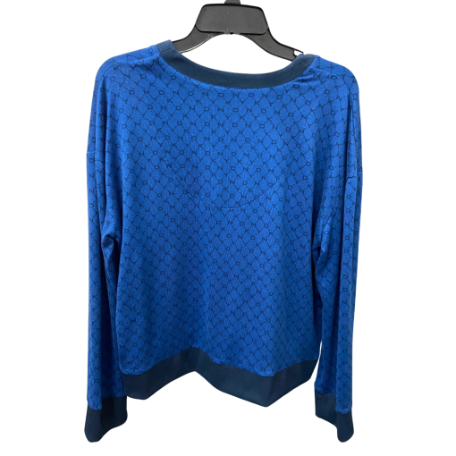 DKNY Blue Cardigan Sweater Medium - Women's Knitwear - Image 2