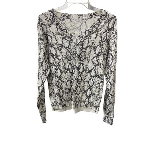 Minnierose Snake Print Sweater Small - Women's Knit Top