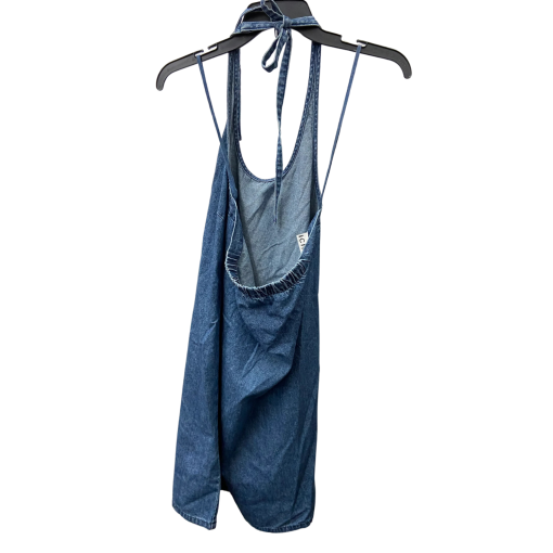 ICHI Denim Halter Dress - Blue, Size 36 - Summer Dress - Image 2