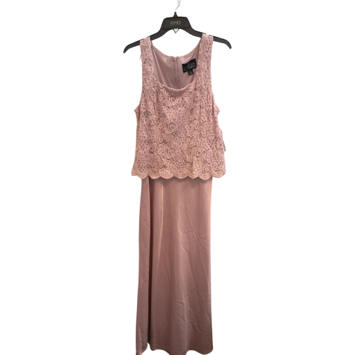 Alex Evenings Pink Lace Gown Size 14 Formal Dress