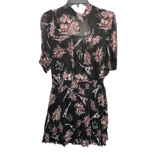 Karl Lagerfeld Black Floral Dress Size 13 - Women's Dresses - Image 2